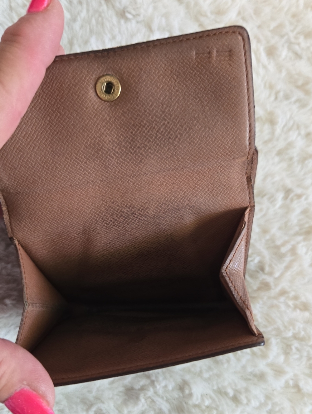 Louis Vuitton Monogram Compact Wallet in Brown - Picture 7 of 10